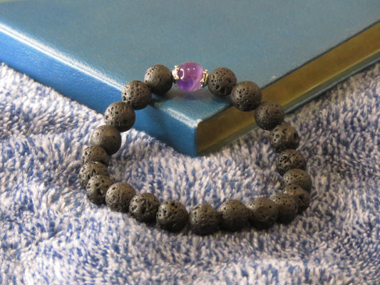 Volcanic Rock Bracelet